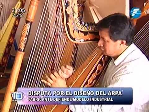 Fabricante defiende diseño del arpa paraguaya - 07/10/2014