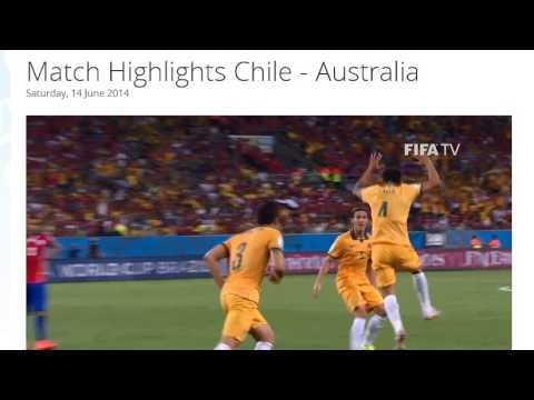 Chile 3-1 Australia All Goals & Highlights HD ( FIFA World Cup Brasil 2014)