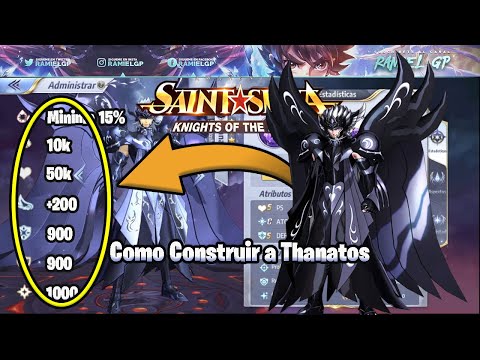 Como Construir a Thanatos Saint Seiya Awakening: Knights of the Zodiac
