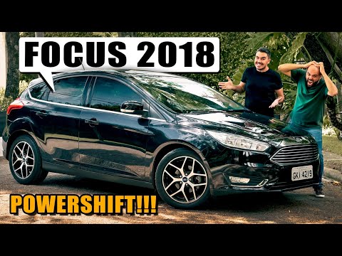 Ford FOCUS TITANUM 2018 com o polêmico câmbio POWERSHIFT!