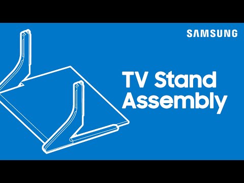 How to install the stand on your 2023 Q70C Series QLED TV | Samsung US