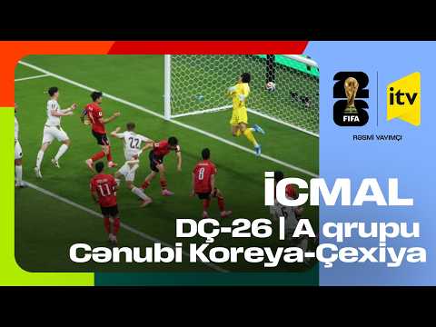 DÇ-26 | A qrupu | Cənubi Koreya-Çexiya | İCMAL