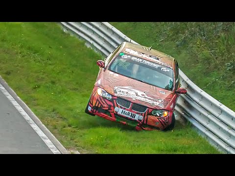 Nürburgring Crash BMW 325i E90 | Nordschleife NLS Race 8 - 23.09.2023
