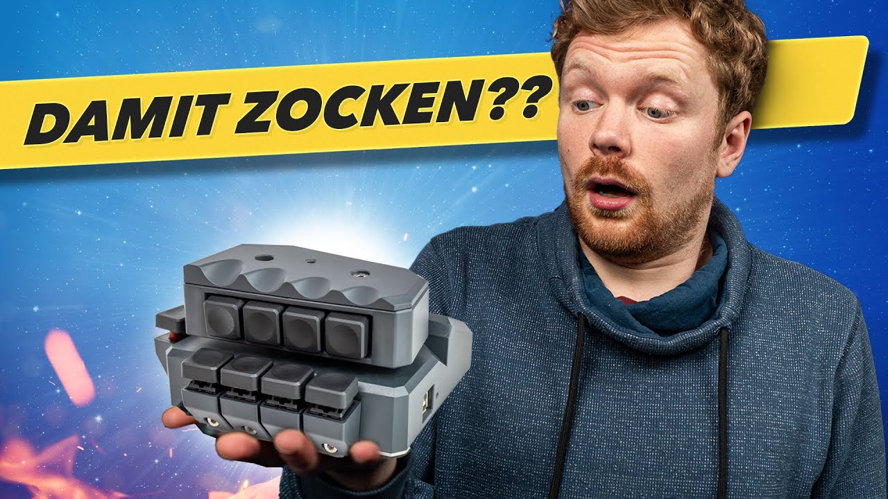 Ich habe die verrückteste Tastatur getestet...