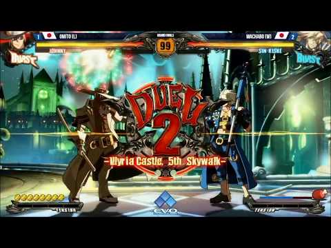 Guilty Gear Xrd - EVO 2016 - Omito vs Machabo - Grand Finals