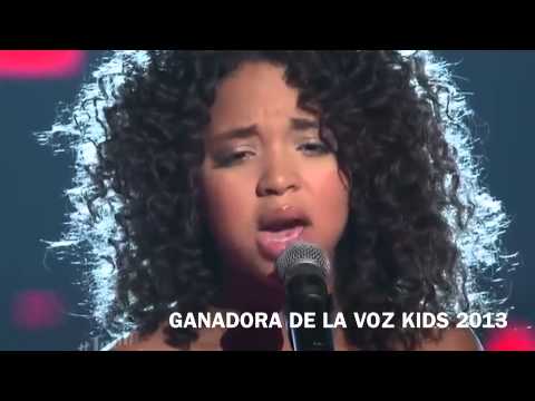 Paola Guanche - No Me Queda Màs ( La Voz Kids) 2013