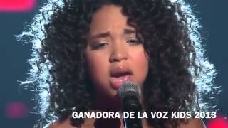 Paola Guanche - No Me Queda Màs ( La Voz Kids) 2013