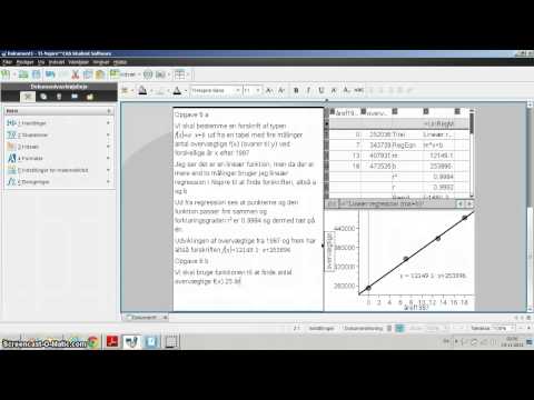 For 1u MaB, "pæne" Nspire afleveringer 3