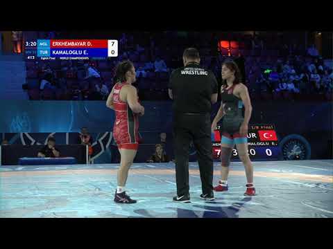 1/8 WW - 57 kg: D. ERKHEMBAYAR (MGL) v. E. KAMALOGLU (TUR)