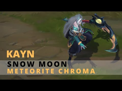 Snow Moon Kayn Meteorite Chroma