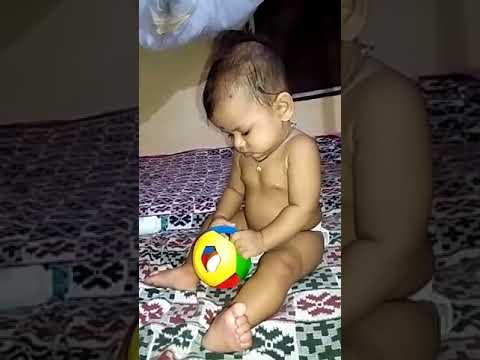 Shalvee's love for balls started so early.. 😍😘