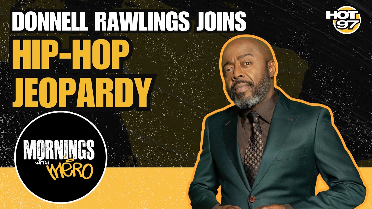Donnell Rawlings Returns for the 10th Time! Comedy, Standup & Jeopardy Live on HOT 97