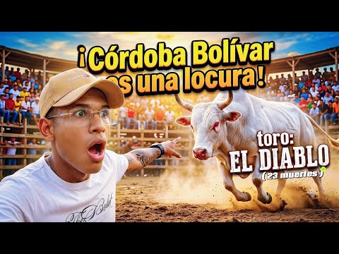 CORDOBA BOLIVAR ES UNA LOCURA 👀 (fuí y esto paso...)