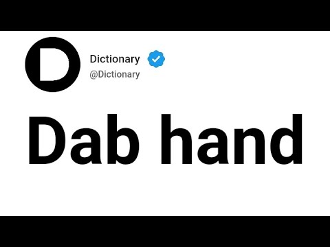 Dab hand Meaning In English