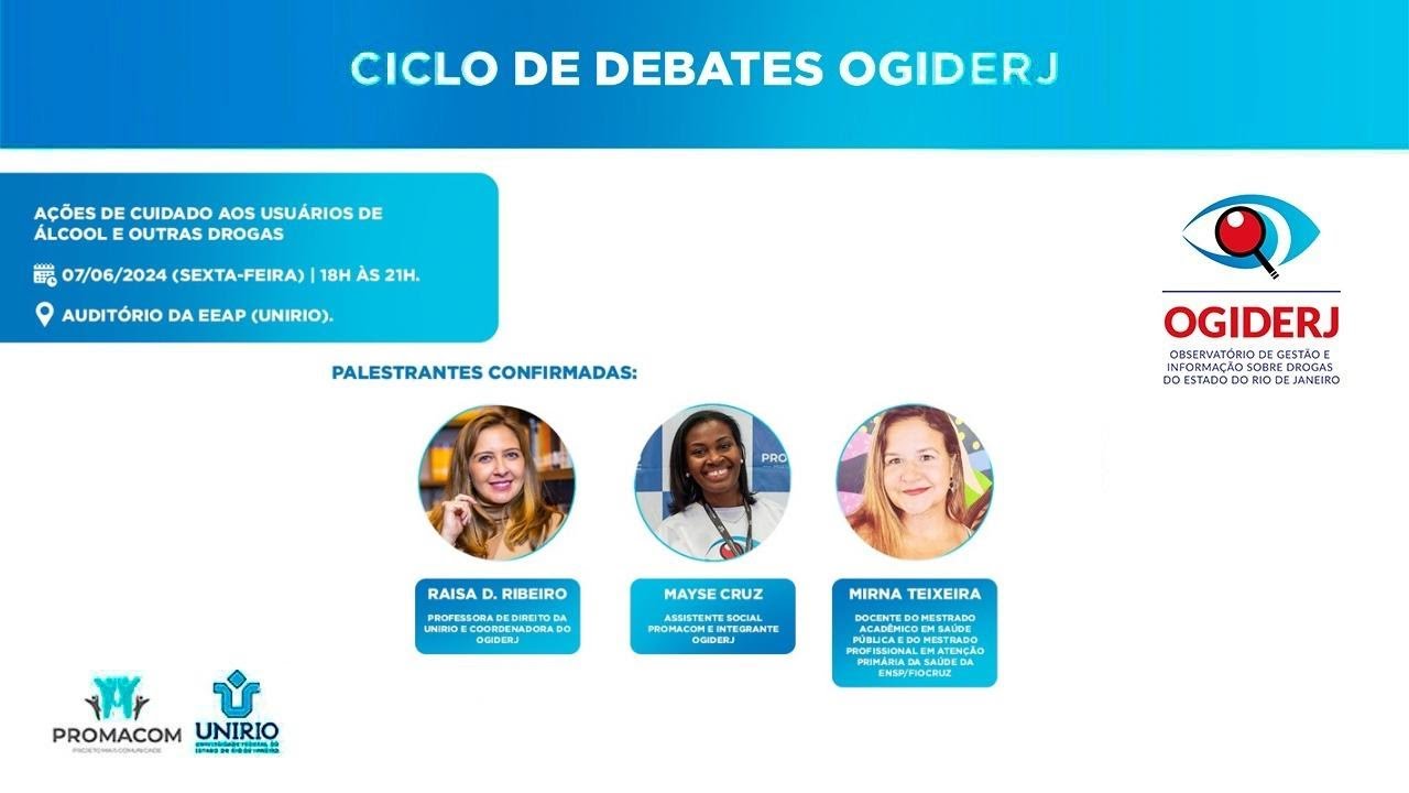 CICLO DE DEBATE 6 |  OGIDERJ