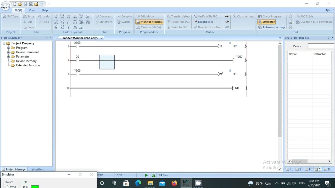 4  Lesson 5 how to use timer counter and reset together