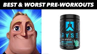 THE BEST AND WORST PRE WORKOUTS IN 2023