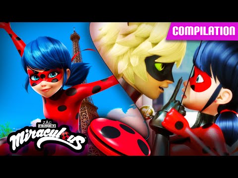 MIRACULOUS | 🐞 Compilation 🐾 FULL EPISODES ▶️ [Evillustrator - Dark Cupid - Mr Pigeon] Season 1