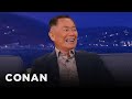 George Takei Disses William Shatner Leonard Nimoy CONAN On TBS