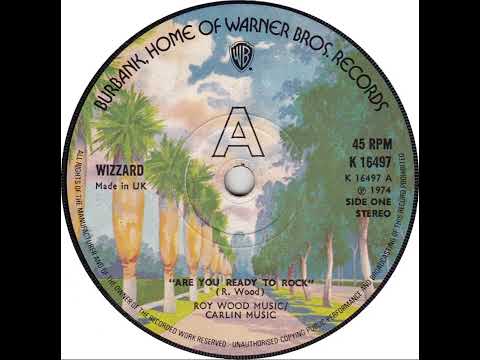 UK New Entry 1974 (288) Wizzard - Are You Ready To Rock