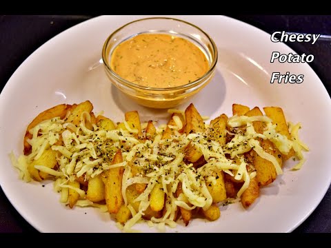 PERFECT Belgian Fries Recipe | Cheesy Potato Fries | Crispy French Fries Recipe | Roshni's Kitchen