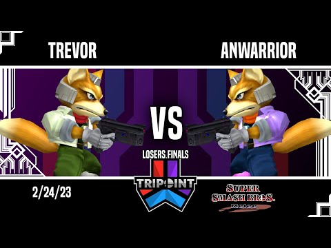 Tripoint Smash 181 - Losers Finals - Trevor(Fox) Vs. Anwarrior(Fox)
