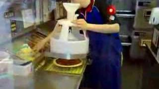 Dominos Pizza Assistant Manager creating Pizza