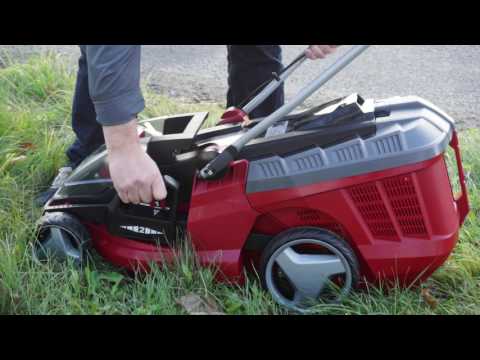 Einhell Akumuliatorinis lapų siurblys GE-CL 36/230 Li E-be akumuliatoriaus ir kroviklio video