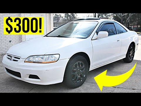 Can We Transform This Beat Up Old Accord For Just $300?!