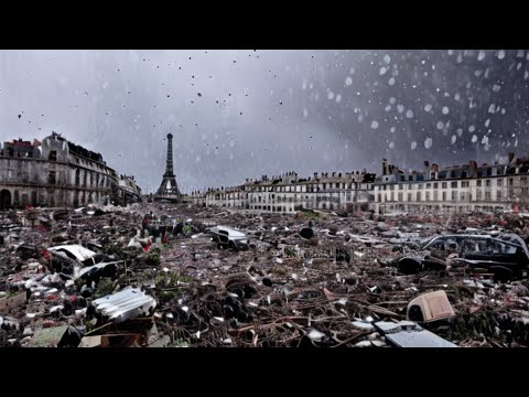 Apocalypse in Paris! France in mourning! 59,000 people were left without electricity!