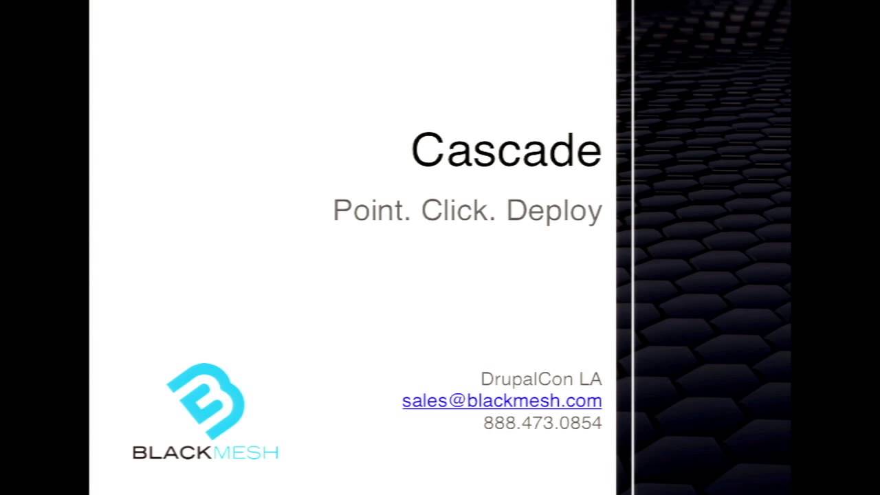 DrupalCon Los Angeles 2015: Maximizing Site Speed with Mercy Corps | CASCADE