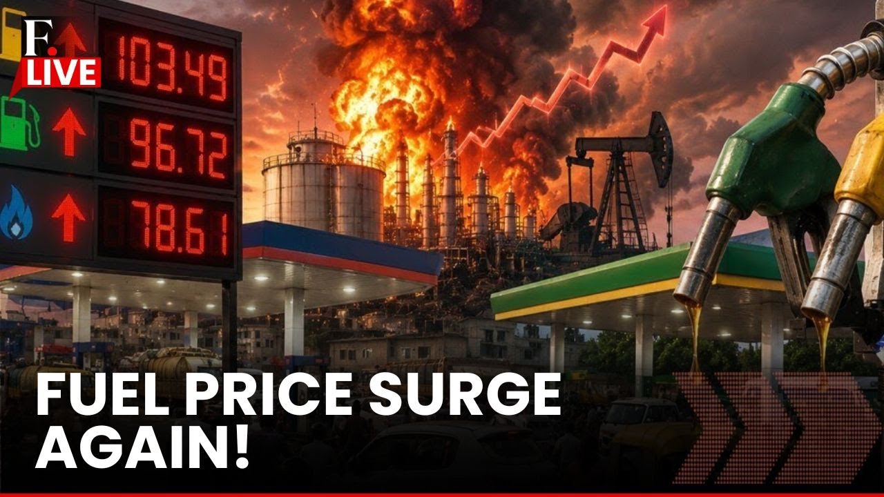 LIVE | Fuel Prices Surge Again: Petrol, Diesel Hiked by Up to 91 Paise per Litre Across India