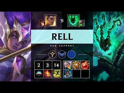 Rell Support vs Thresh - EUW Diamond Patch 25.18