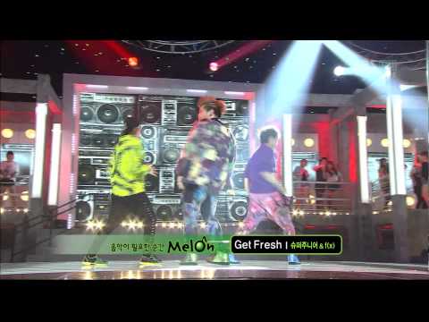 f(x)110821.KnowYourName+GetFresh suju+victoria合作舞台