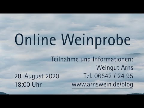 #6 Online Weinprobe Öko Aktionstage Rheinland Pfalz