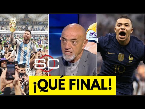 LIONEL MESSI Y KYLIAN MBAPPÉ nos regalaron una MÁGICA FINAL de MUNDIAL con sus GOLES | SportsCenter