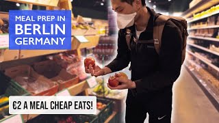 I tried to buy groceries in Berlin on the CHEAP | Saving money in Germany with €2 Meals!
