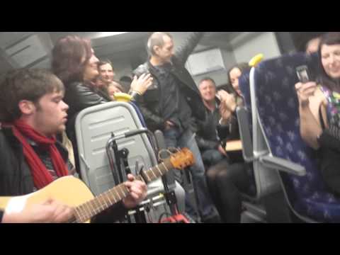 Singalong on the party train!