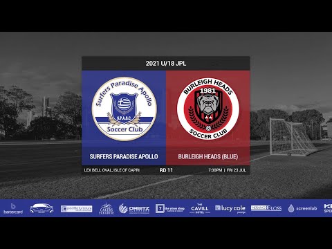 2021 FGC U18 JPL Rd 11 - Surfers Paradise vs Burleigh Heads (4-0)