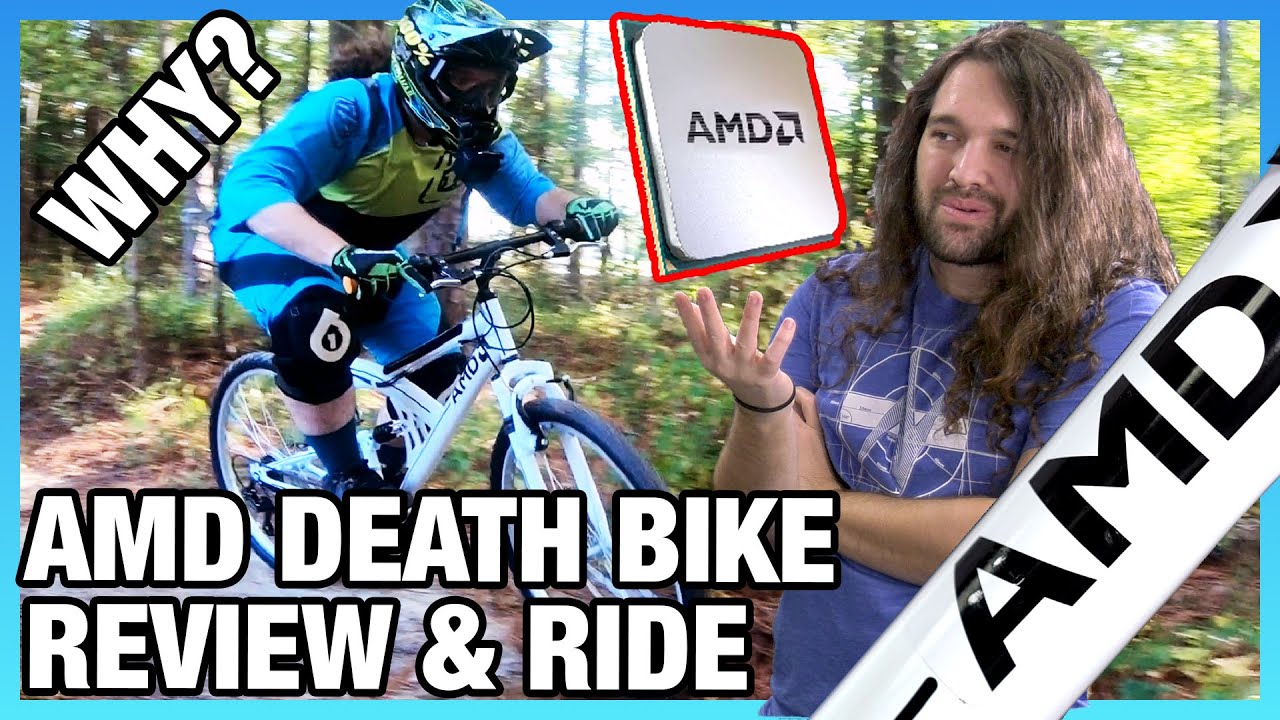 AMD Actually Made a Mountain Bike (It's Terrifying): Review, Safety Concerns, Test Ride