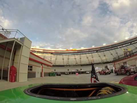 east10drift drifting at bristol motor speedway during monster truck madness