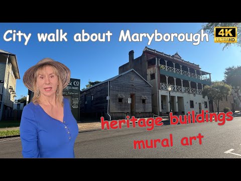 A city walk around Maryborough, Queensland, the second largest immigration port in Australia in 1901