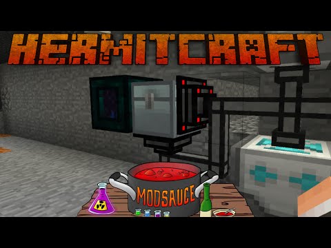 HermitCraft ~ ModSauce~ Ep 8 ~ Ender Quarried!