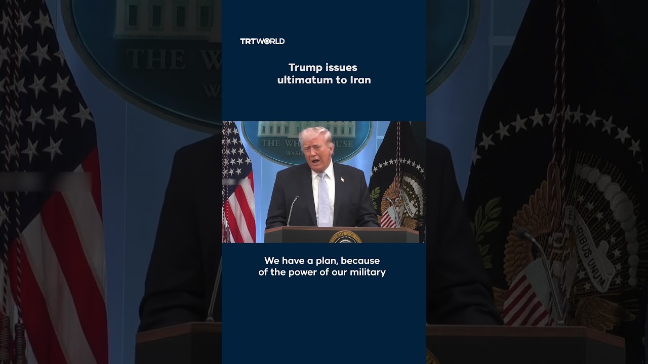 Video | Trump threatens to destroy Iran infrastructure within hours