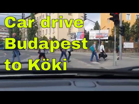 Car drive Budapest