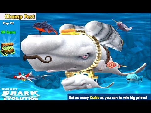 Chomp fest event with Moby Dick Live - Hungry Shark Evolution