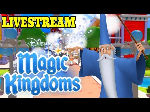Disney Girl's Magic Kingdom LIVESTREAM! Welcome Merlin! Gameplay Walkthrough Ep.39 Update 33