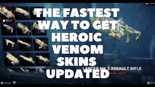 UPDATED BEST WAY TO UNLOCK ALL HEROIC VENOM SKINS (FASTEST METHOD) -Gears 5