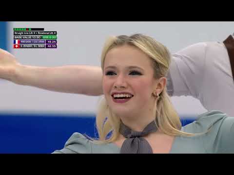 Ambre PERRIER GIANESINI / Samuel BLANC KLAPERMAN - 2025 World Junior Figure Skating- free dance 