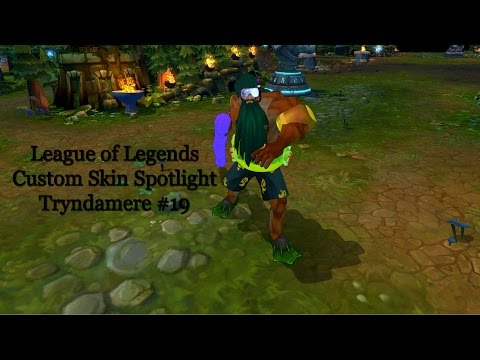 League of Legends Custom Skin Spotlight Tryndamere #19, Pool Party Tryndamere
